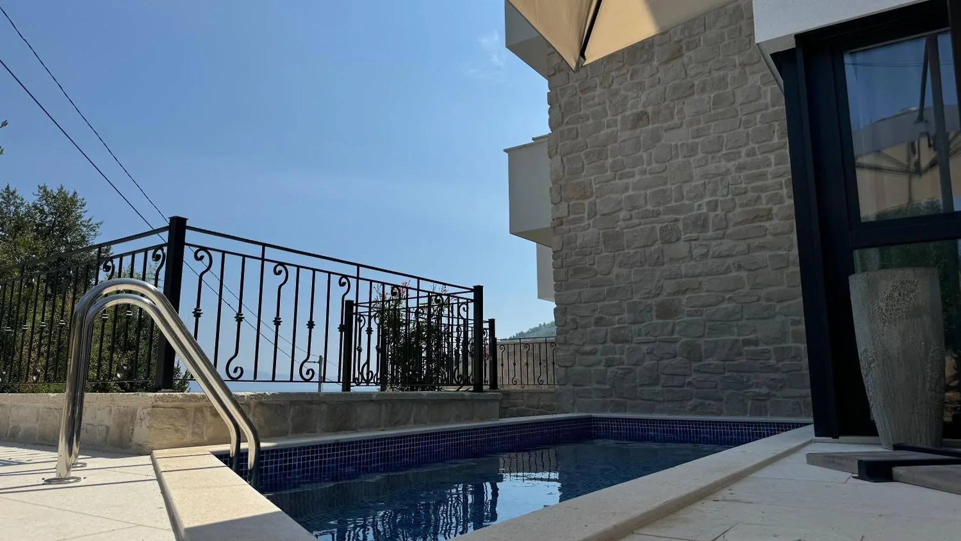Apartment Aura Adriatica Onyx - Luxury Apartment, Private Pool, Sea View, Parking Lovran